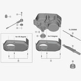 Shimano Du-E6000 Fixing Bolts Set M3 X 8 Mm Spares & Accesories